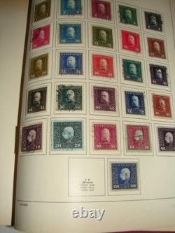 Austria Collection in Schaubek Album Catalog Value $7000+ with over 1800 mint an