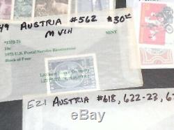 Austria Stamp Collection in Beautiful Lighthouse Album + 229 Mint Stamps HCV$$