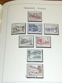 Austria Stamp Collection in Beautiful Lighthouse Album + 229 Mint Stamps HCV$$