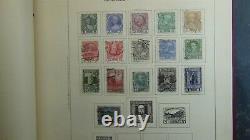 Austria stamp Collection in Schaubek album to'61 with #800 or so stamps