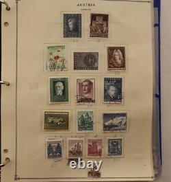 Austrian Stamp Collection album Binder 1850s-2008