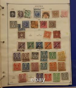 Austrian Stamp Collection album Binder 1850s-2008