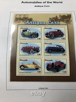 Automobiles Of The World Stamp Collection