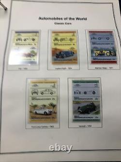 Automobiles Of The World Stamp Collection
