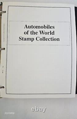 Automobiles Of The World Stamp Collection 160+ Pages Worldwide Stamps Car