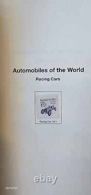 Automobiles Of The World Stamp Collection 160+ Pages Worldwide Stamps Car