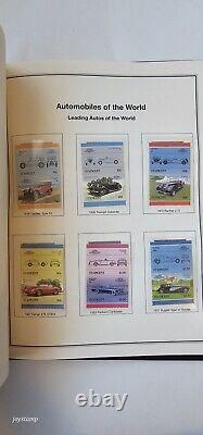 Automobiles Of The World Stamp Collection 160+ Pages Worldwide Stamps Car