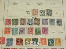 Awesome France Stamp Collection Lot on Scott Album Pages 1850-1960 BOB, Early ++