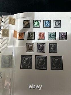 BAYERN 1849/1920 Collection in Brown Lindner Album CV +10669 USD