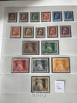 BAYERN 1849/1920 Collection in Red Lindner Album CV + 9800 euros / 11880 USD