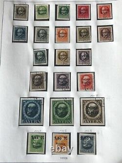 BAYERN 1849/1920 Collection in Safe Album CV + 7000 USD