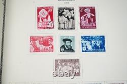 BELGIUM 1940s-1990s COLLECTION OF 1,275+ STAMPS MINT & USED IN SCOTT ALBUM