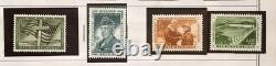 BELGIUM STAMP COLLECTION ON album pages 700+ begins 1865. INCL. GEN. PATTON SET