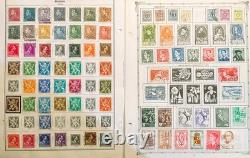 BELGIUM STAMP COLLECTION ON album pages 700+ begins 1865. INCL. GEN. PATTON SET