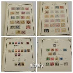 BELGIUM Stamp Collection 1870 to 1982 mostly Scott Album Pages