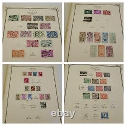 BELGIUM Stamp Collection 1870 to 1982 mostly Scott Album Pages