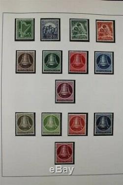 BERLIN Germany Deutschland MNH 1948-1990 2x Safe Albums Premium Stamp Collection