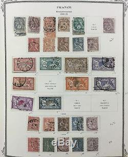 BJ Stamps FRANCE, 1849-1993, in Scott album, mixed MNH, Mint & used.'17 $2297