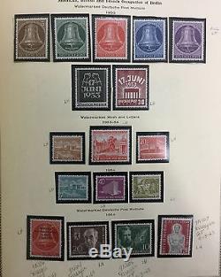 BJ Stamps Germany & Berlin collection 1949-1993, Scott album MNH/H Scott $1975