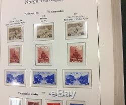 BJ Stamps Norway Stamp Collection Lighthouse hingeless album Scott cat 3800