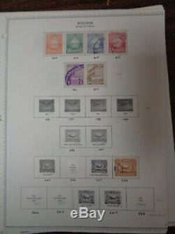 BOLIVIA MINKUS Specialty Scott International stamp album collection 1863-2011