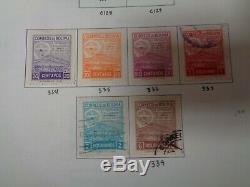 BOLIVIA MINKUS Specialty Scott International stamp album collection 1863-2011