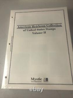BRAND NEW American Heirloom Collection of United States Stamps, Volumes 1-3