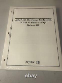 BRAND NEW American Heirloom Collection of United States Stamps, Volumes 1-3