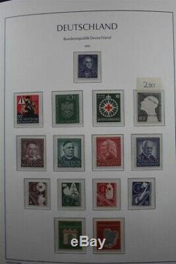 BRD Deutschland Germany MH MNH 1949-2000 2 Lighthouse Albums Stamp Collection