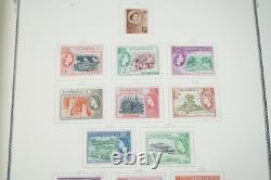 BRITISH COLONIES 1860s-1960s COLLECTION OF 1,150+ STAMPS MINT & USED IN ALBUM