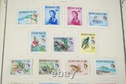 BRITISH COLONIES 1860s-1960s COLLECTION OF 1,150+ STAMPS MINT & USED IN ALBUM