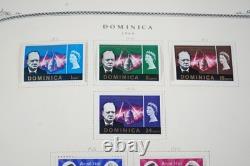 BRITISH COLONIES 1860s-1960s COLLECTION OF 1,150+ STAMPS MINT & USED IN ALBUM