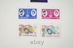 BRITISH COLONIES 1860s-1960s COLLECTION OF 1,150+ STAMPS MINT & USED IN ALBUM