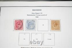 BRITISH COLONIES 1860s-1970s B COLLECTION OF 600 STAMPS MINT & USED IN ALBUM