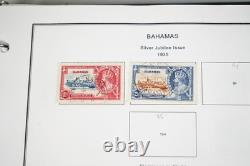 BRITISH COLONIES 1860s-1970s B COLLECTION OF 600 STAMPS MINT & USED IN ALBUM