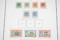 BRITISH COLONIES 1860s-1970s B COLLECTION OF 600 STAMPS MINT & USED IN ALBUM