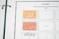 BRITISH COLONIES 1860s-1970s B COLLECTION OF 600 STAMPS MINT & USED IN ALBUM