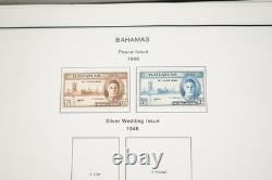 BRITISH COLONIES 1860s-1970s B COLLECTION OF 600 STAMPS MINT & USED IN ALBUM