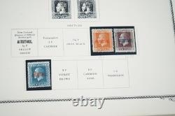BRITISH COMMONWEALTH 1900s-1940s COLLECTION OF 400+ STAMPS MINT & USED IN ALBUM