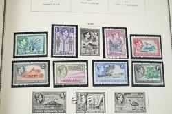 BRITISH COMMONWEALTH 1900s-1940s COLLECTION OF 400+ STAMPS MINT & USED IN ALBUM