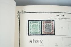 BRITISH COMMONWEALTH 1900s-1940s COLLECTION OF 400+ STAMPS MINT & USED IN ALBUM