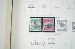 BRITISH COMMONWEALTH 1900s-1940s COLLECTION OF 400+ STAMPS MINT & USED IN ALBUM
