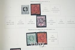 BRITISH COMMONWEALTH 1900s-1940s COLLECTION OF 400+ STAMPS MINT & USED IN ALBUM