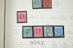 BRITISH COMMONWEALTH 1900s-1940s COLLECTION OF 400+ STAMPS MINT & USED IN ALBUM