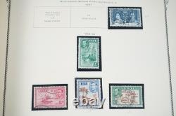 BRITISH COMMONWEALTH 1900s-1940s COLLECTION OF 400+ STAMPS MINT & USED IN ALBUM