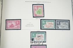 BRITISH COMMONWEALTH 1900s-1940s COLLECTION OF 400+ STAMPS MINT & USED IN ALBUM