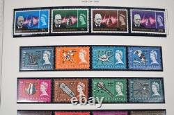 BRITISH OCEANIA 1950s-1970s COLLECTION OF 550+ MINT STAMPS IN MINKUS ALBUM