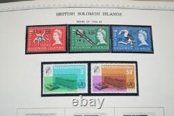 BRITISH OCEANIA 1950s-1970s COLLECTION OF 550+ MINT STAMPS IN MINKUS ALBUM