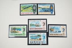 BRITISH OCEANIA 1950s-1970s COLLECTION OF 550+ MINT STAMPS IN MINKUS ALBUM