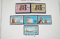 BRITISH OCEANIA 1950s-1970s COLLECTION OF 550+ MINT STAMPS IN MINKUS ALBUM